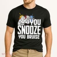Funny Paintball You Snooze You Bruise Cooling Performance Crew T-Shirt thumb 2