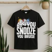Funny Paintball You Snooze You Bruise T-Shirt thumb 2
