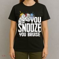 Funny Paintball You Snooze You Bruise T-Shirt thumb 4
