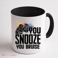 Funny Paintball You Snooze You Bruise Coffee Mug thumb 1
