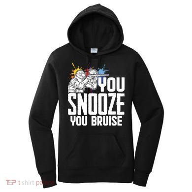 Funny Paintball You Snooze You Bruise Women's Hoodie