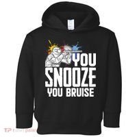 Funny Paintball You Snooze You Bruise Toddler Hoodie thumb 0