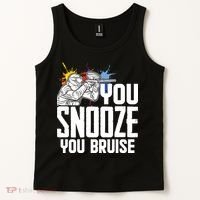 Funny Paintball You Snooze You Bruise Tank Top thumb 2
