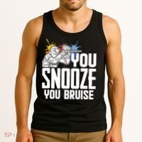 Funny Paintball You Snooze You Bruise Tank Top thumb 3