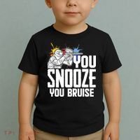 Funny Paintball You Snooze You Bruise Toddler T-Shirt thumb 2
