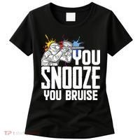 Funny Paintball You Snooze You Bruise Women's T-Shirt thumb 0