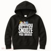 Funny Paintball You Snooze You Bruise Kids Hoodie thumb 0