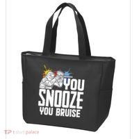 Funny Paintball You Snooze You Bruise Tote Bag thumb 3