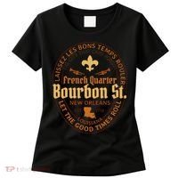 French Quarter Bourbon St New Orleans Souvenir Women's T-Shirt thumb 0