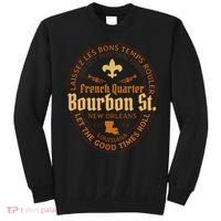 French Quarter Bourbon St New Orleans Souvenir Sweatshirt thumb 0