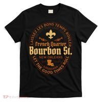 French Quarter Bourbon St New Orleans Souvenir T-Shirt thumb 0