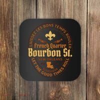French Quarter Bourbon St New Orleans Souvenir Coaster thumb 0