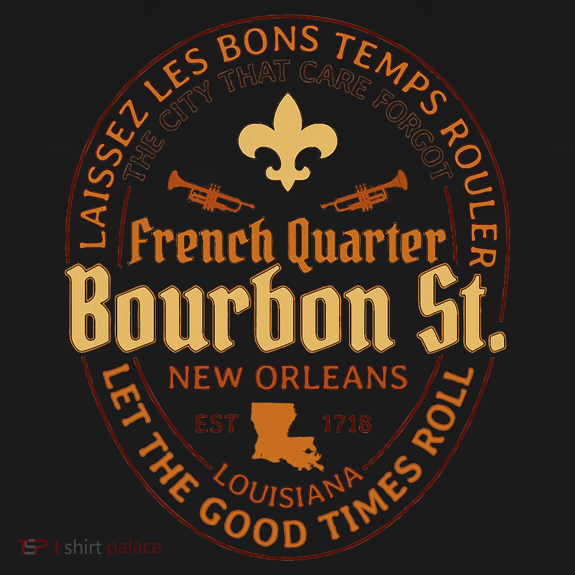 French Quarter Bourbon St New Orleans Souvenir Women's Hoodie