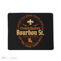 French Quarter Bourbon St New Orleans Souvenir Mousepad thumb 0