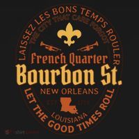 French Quarter Bourbon St New Orleans Souvenir Gift Baby Bodysuit thumb 2