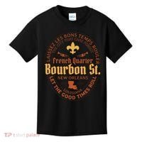 French Quarter Bourbon St New Orleans Souvenir Gift Kids T-Shirt thumb 0