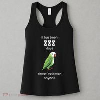 Funny Quaker Biting Quaker Parrot Joke Monk Parrot Women's Tank Top thumb 3