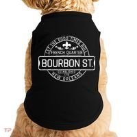 French Quarter Bourbon St New Orleans Fleur De Lis Souvenir Doggie Tank thumb 0