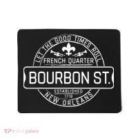 French Quarter Bourbon St New Orleans Fleur De Lis Souvenir Mousepad thumb 0