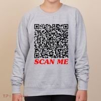 Fuckyou Qr Code Anti Social Sarcastic Women's Sweatshirt thumb 0