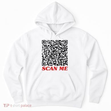 Fuckyou Qr Code Anti Social Sarcastic Hoodie