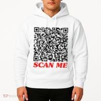 Fuckyou Qr Code Anti Social Sarcastic Hoodie thumb 2
