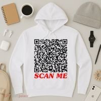 Fuckyou Qr Code Anti Social Sarcastic Hoodie thumb 3