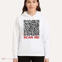 Fuckyou Qr Code Anti Social Sarcastic Hoodie thumb 5
