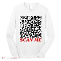 Fuckyou Qr Code Anti Social Sarcastic Long Sleeve Shirt thumb 0