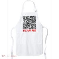 Fuckyou Qr Code Anti Social Sarcastic Apron thumb 0