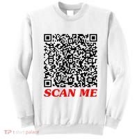 Fuckyou Qr Code Anti Social Sarcastic Sweatshirt thumb 0