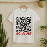 Fuckyou Qr Code Anti Social Sarcastic T-Shirt thumb 2