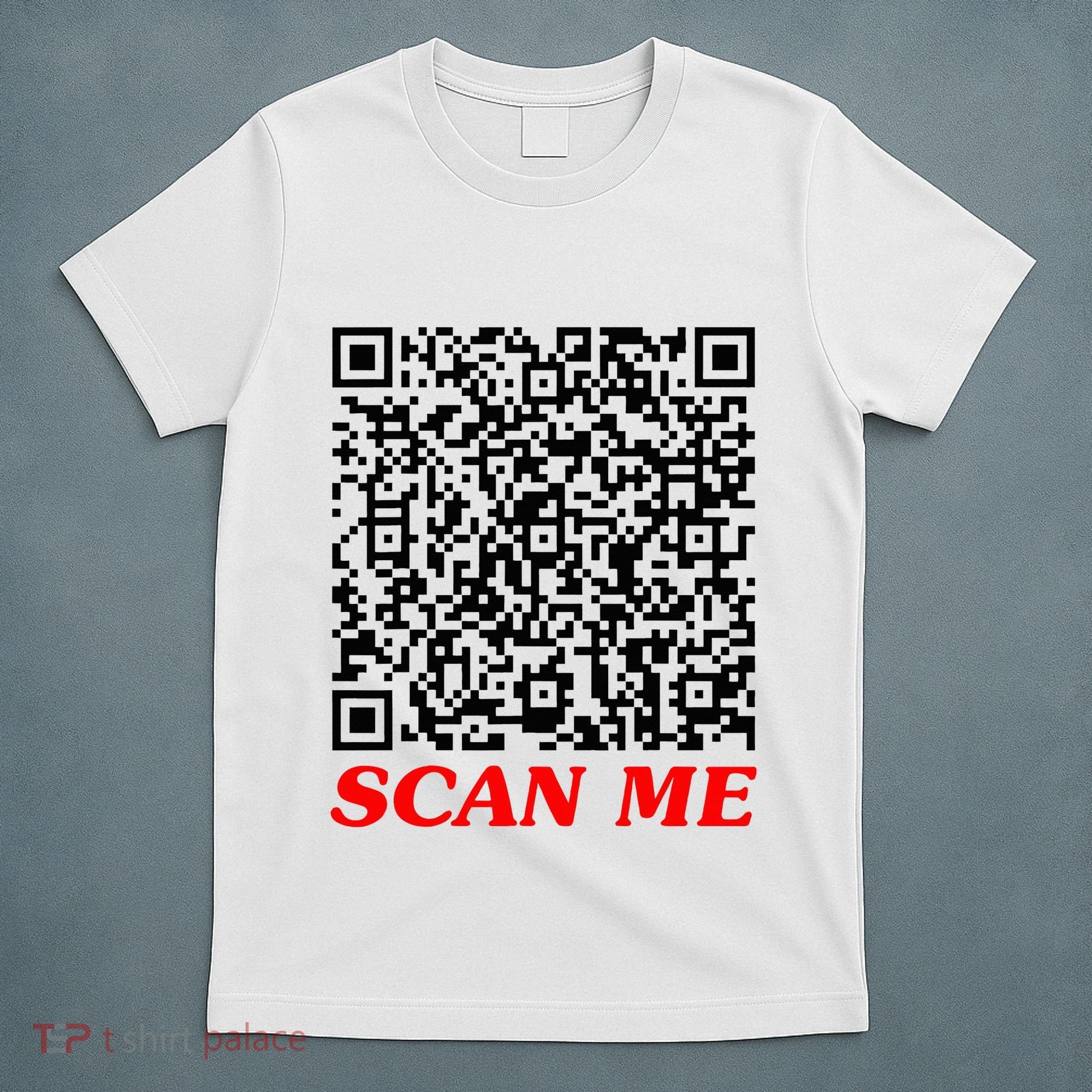 Fuckyou Qr Code Anti Social Sarcastic T-Shirt