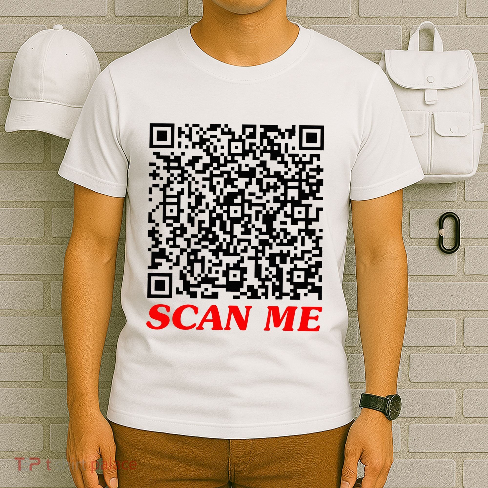 Fuckyou Qr Code Anti Social Sarcastic T-Shirt
