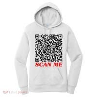 Fuckyou Qr Code Anti Social Sarcastic Women's Hoodie thumb 0