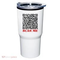 Fuckyou Qr Code Anti Social Sarcastic Tumbler thumb 0