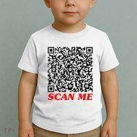 Fuckyou Qr Code Anti Social Sarcastic Toddler T-Shirt thumb 2