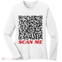 Fuckyou Qr Code Anti Social Sarcastic Women's Long Sleeve Shirt thumb 0