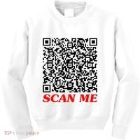 Fuckyou Qr Code Anti Social Sarcastic Kids Sweatshirt thumb 0