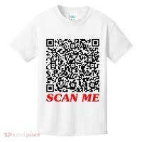 Fuckyou Qr Code Anti Social Sarcastic Kids T-Shirt thumb 0