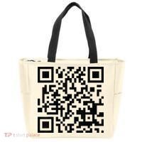 Fuckoff Qr Code Tote Bag thumb 0
