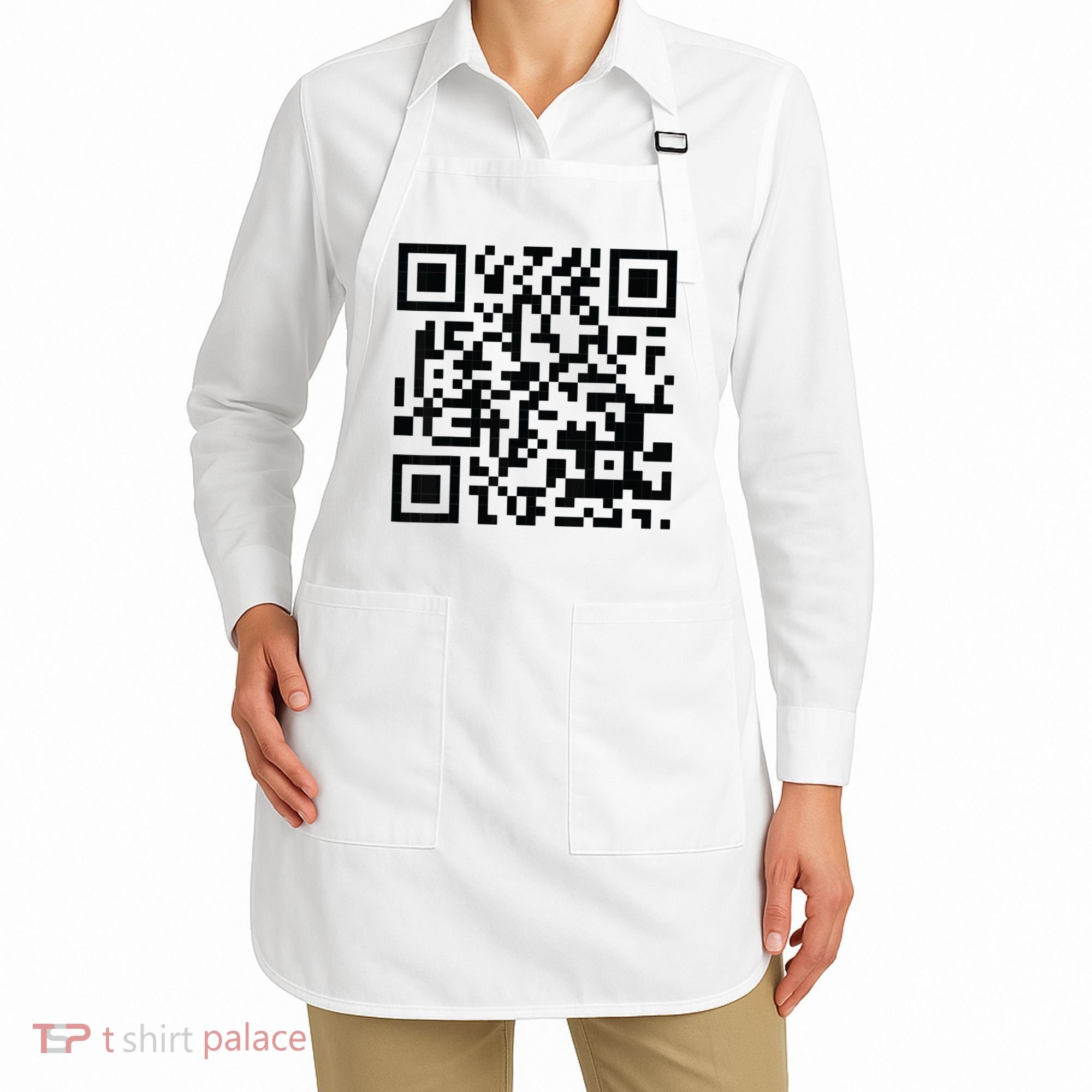 Fuckoff Qr Code Apron