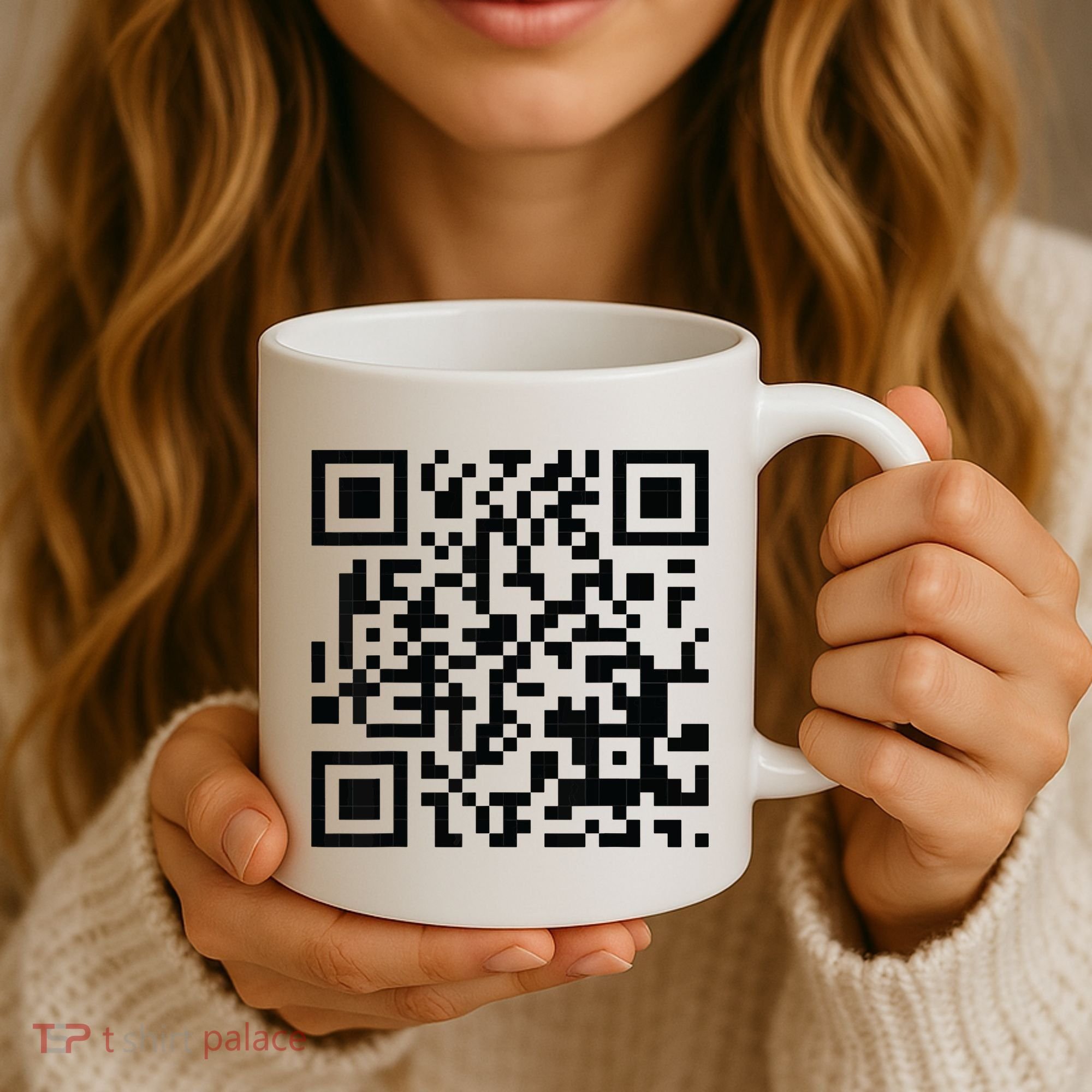 Fuckoff Qr Code Coffee Mug