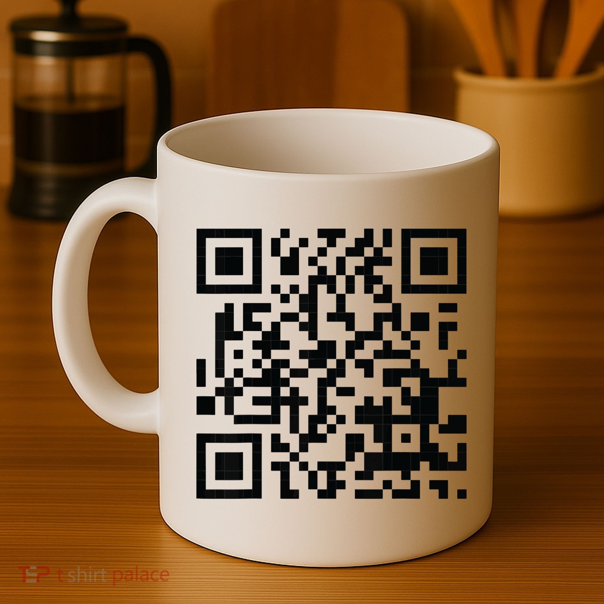 Fuckoff Qr Code Coffee Mug