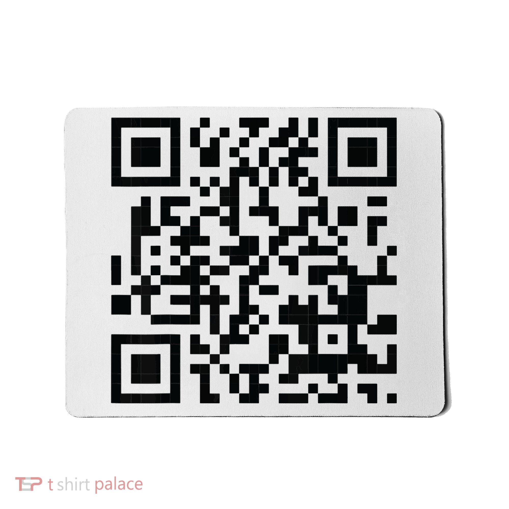Fuckoff Qr Code Mousepad