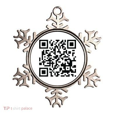 Fuckoff Qr Code Ornament