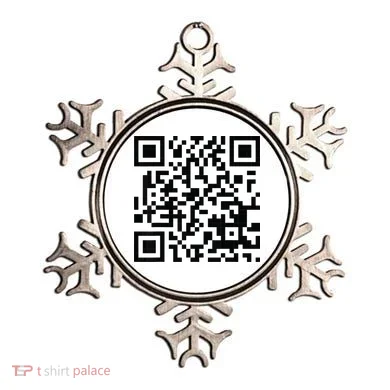 Fuckoff Qr Code Ornament