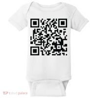 Fuckoff Qr Code Baby Bodysuit thumb 0
