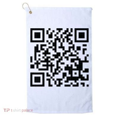 Fuckoff Qr Code Golf Towel