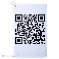 Fuckoff Qr Code Golf Towel thumb 0